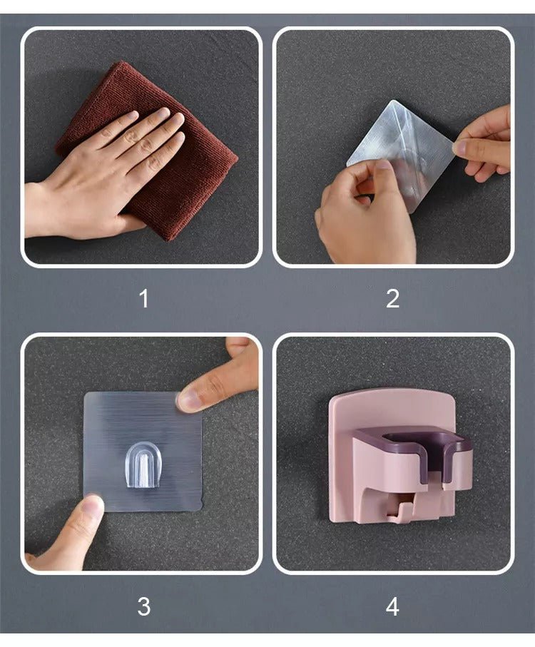 2 soportes de pared para secador de cabello 50% OFF - ElPinarDelrio