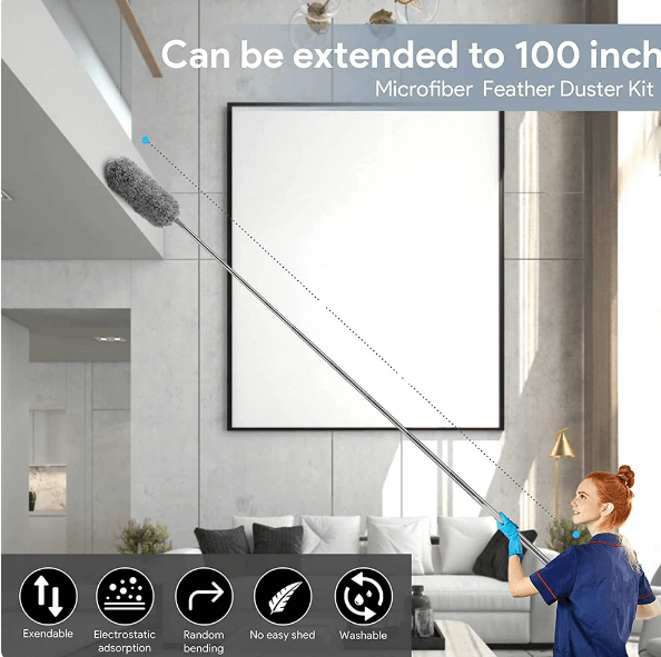 Plumero extensible y plegable FlexiDust 50% OFF
