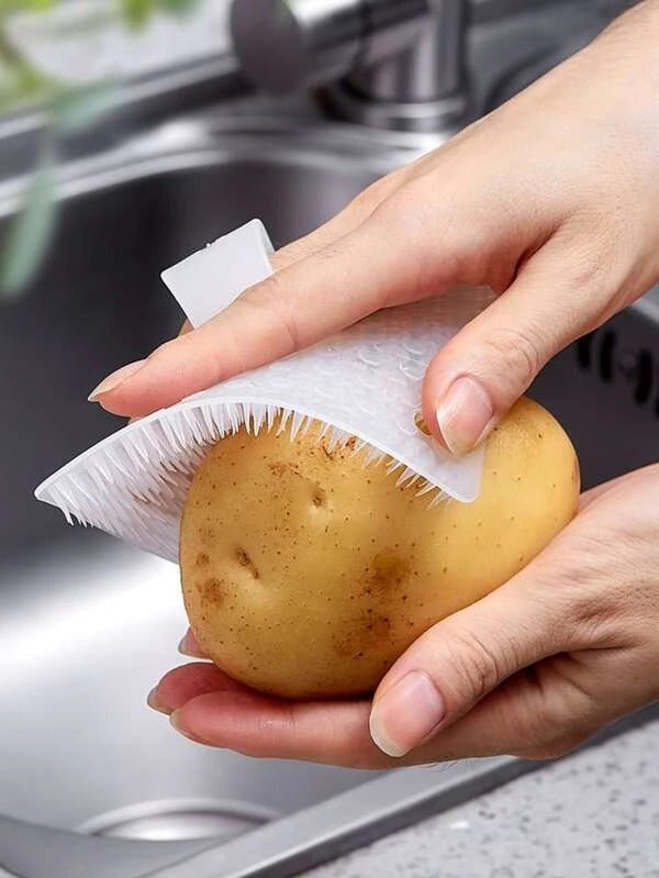 4 Cepillos Multifuncionales De Silicona Para Frutas Y Verduras 50% OFF - ElPinarDelrio