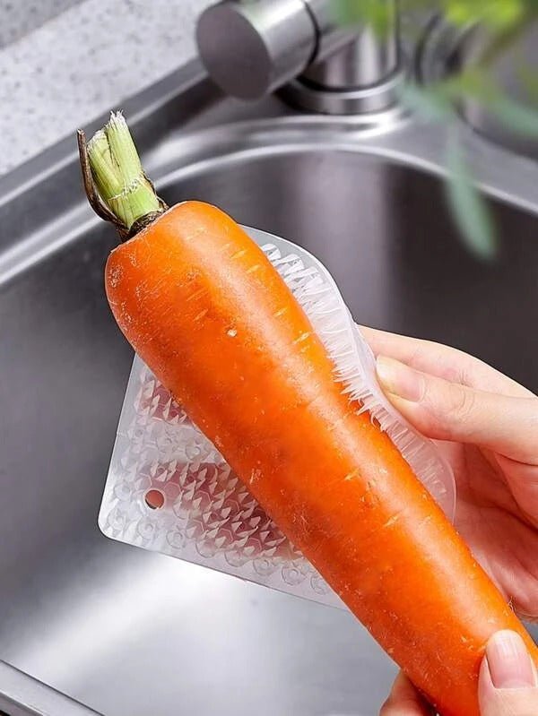 4 Cepillos Multifuncionales De Silicona Para Frutas Y Verduras 50% OFF - ElPinarDelrio