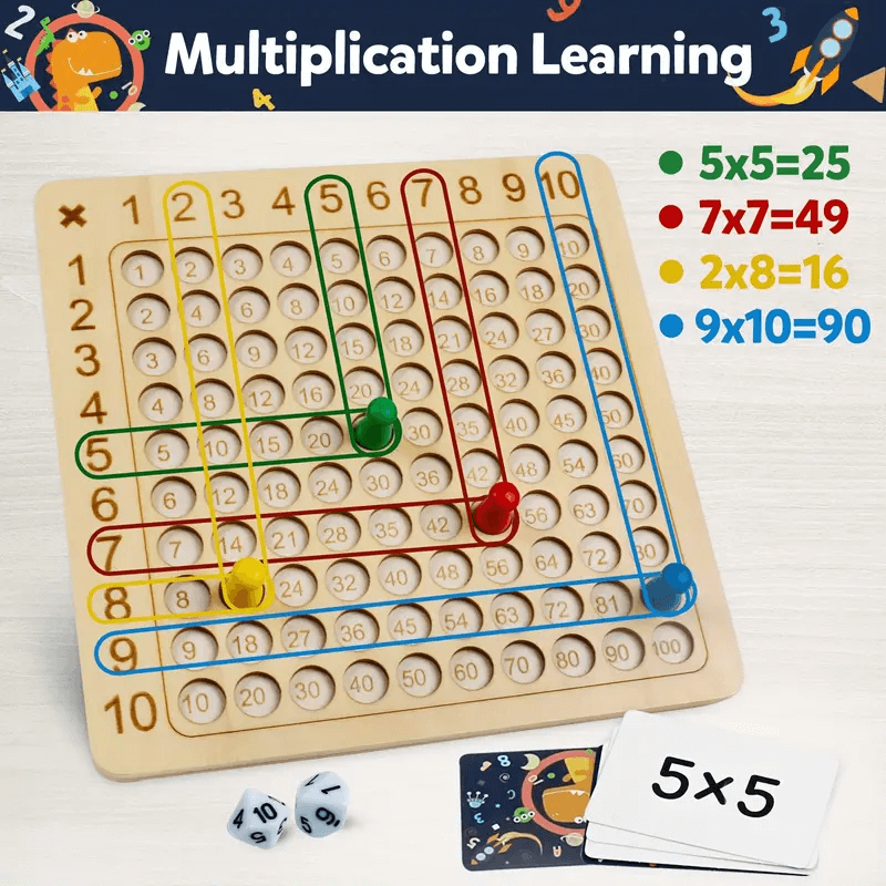 Juego de mesa de multiplicación KIDS 50%OFF