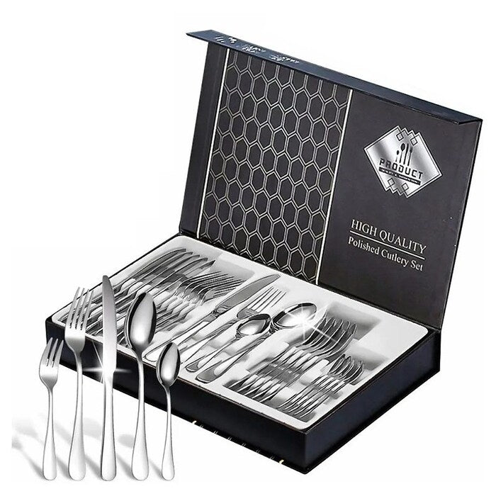 Juego de cubiertos 24 PIEZAS 50% OFF