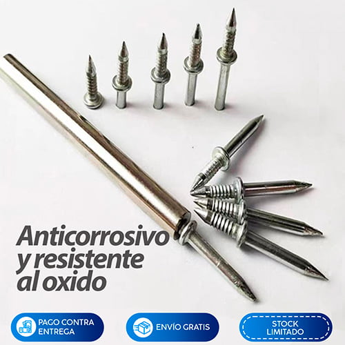 Clavos Invisibles De Doble Cabezal