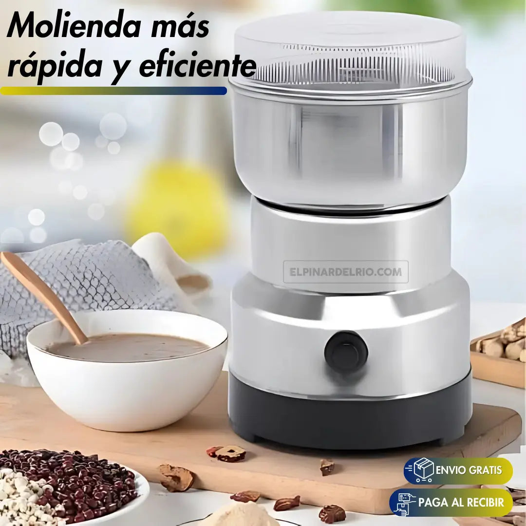 Molino Eléctrico Portátil GrindPro