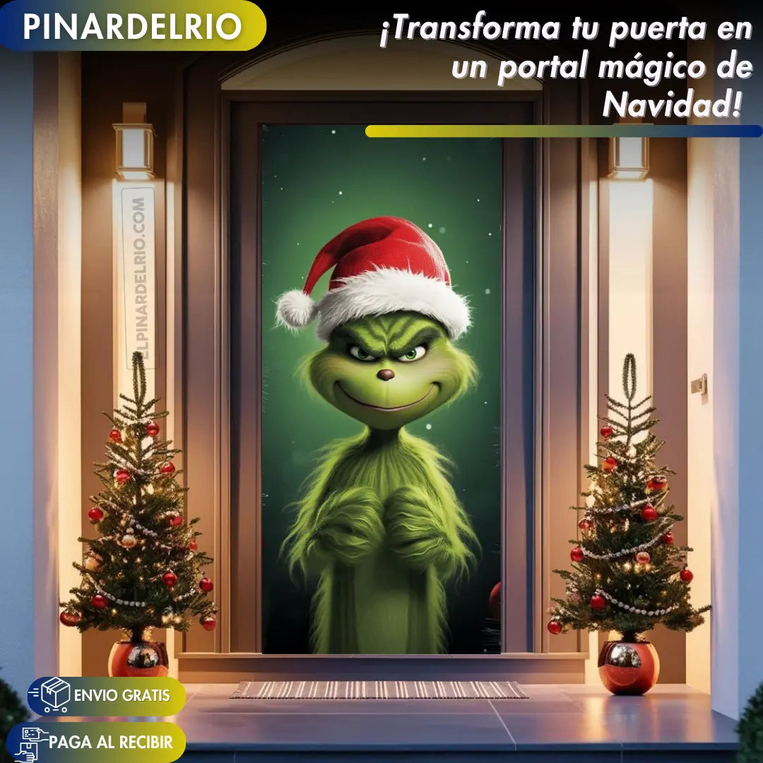 Paga 1 y Lleva 2 Fundas para puertas MagicNavidad +Recetario Navideño REGALO