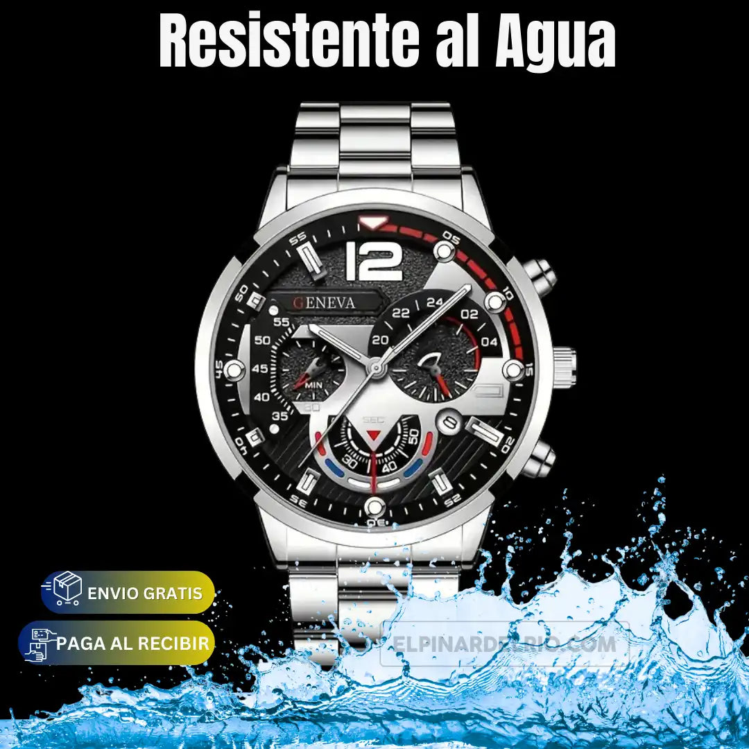 SET Reloj + PULSERA para Hombres SteelTime 50% OFF