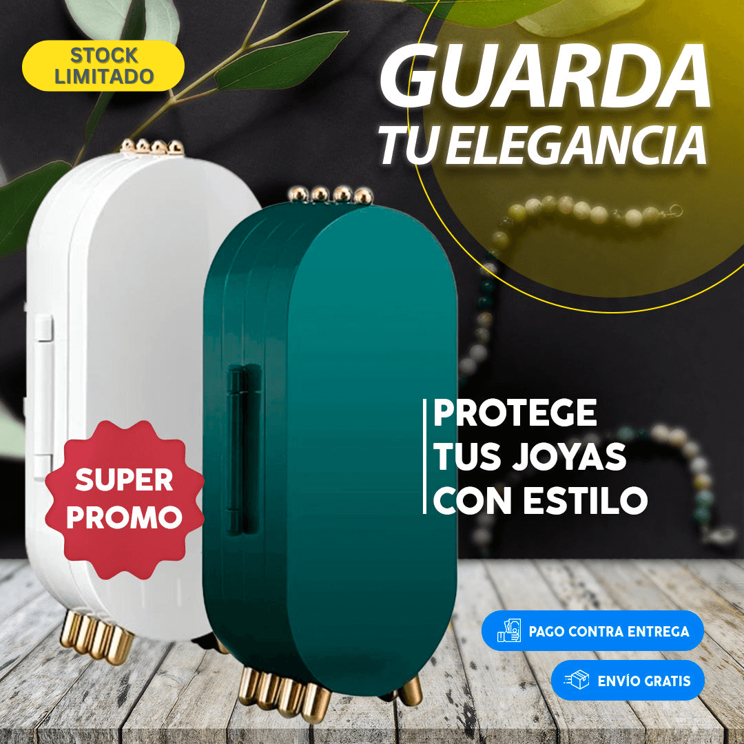 Joyero Organizador de Accesorios Plegable 50% OFF