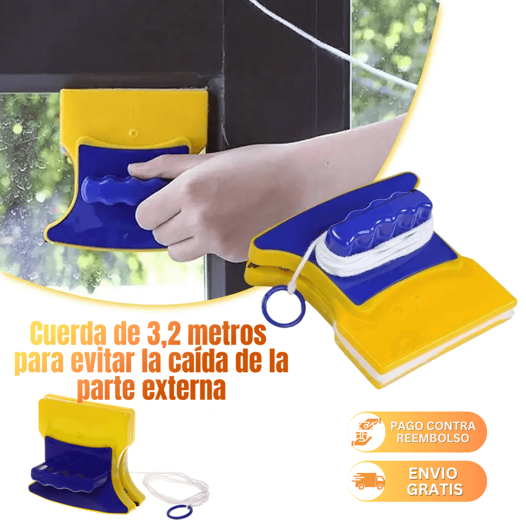 PAGA 1 Y LLEVA 2 Limpiador Magnético Para Vidrios Y Ventanas + Envio gratis