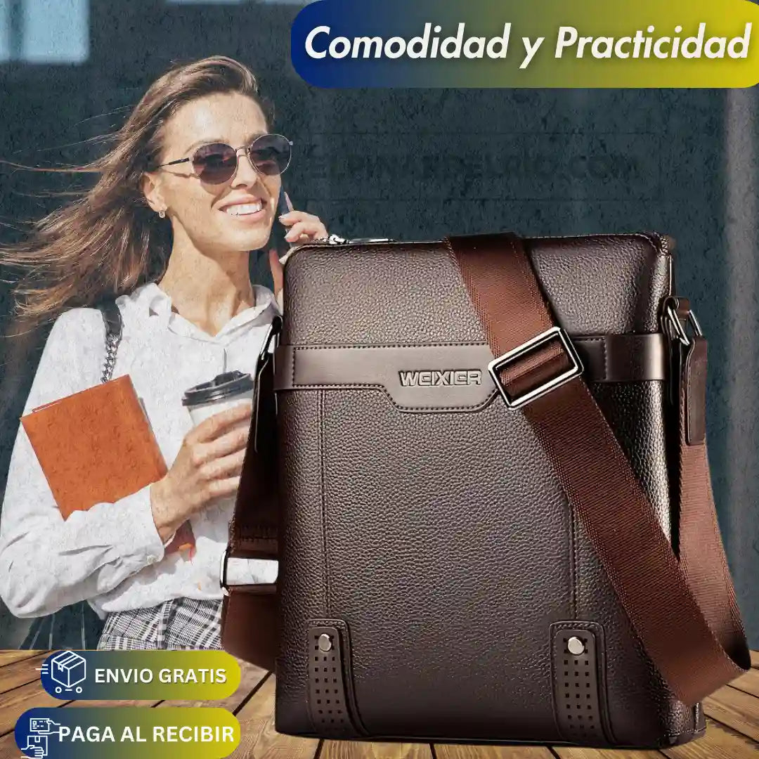 Bolso de cuero Unisex Flex Bag 50%OFF
