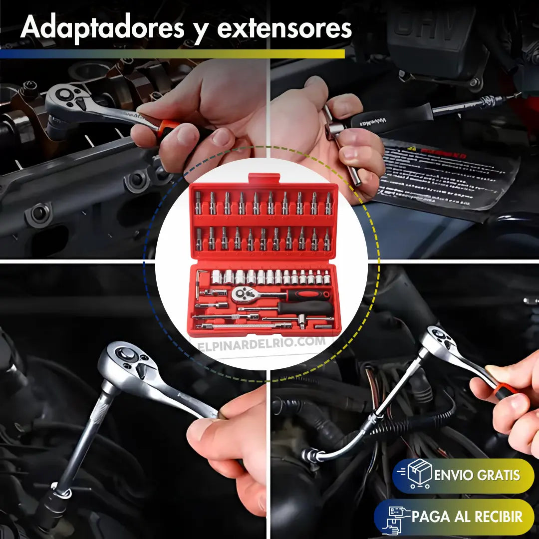 MultiKit de reparación 46 Piezas 50%OFF