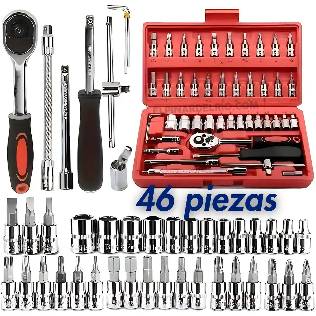 MultiKit de reparación 46 Piezas 50%OFF
