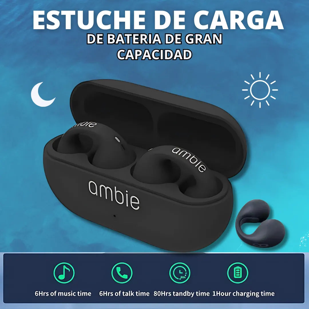 Audífonos inalámbricos Ambie 50% OFF