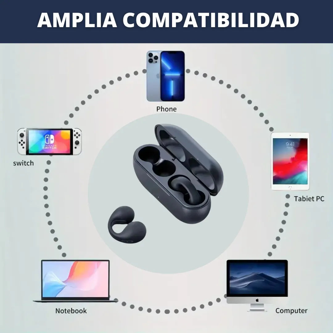 Audífonos inalámbricos Ambie 50% OFF