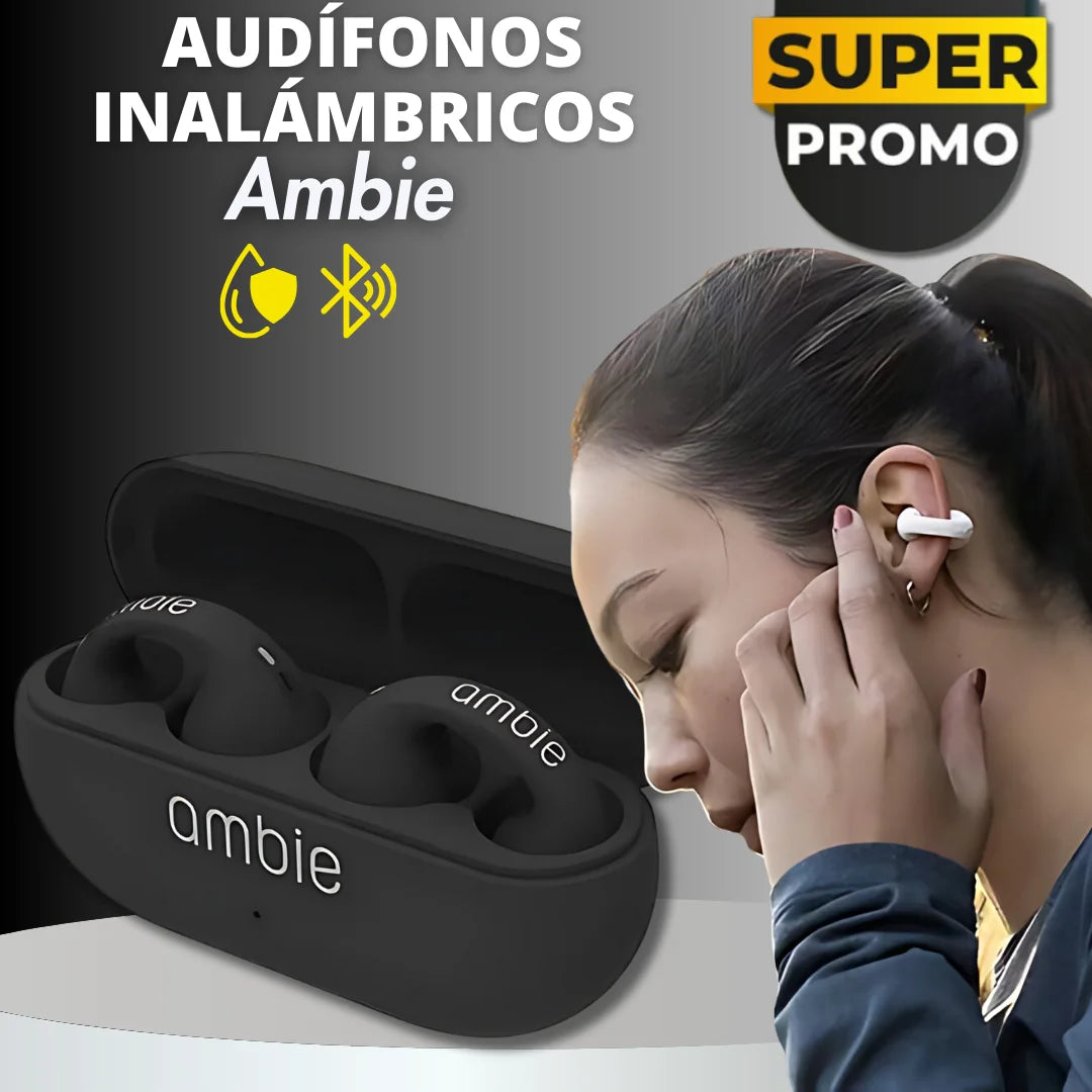 Audífonos inalámbricos Ambie 50% OFF