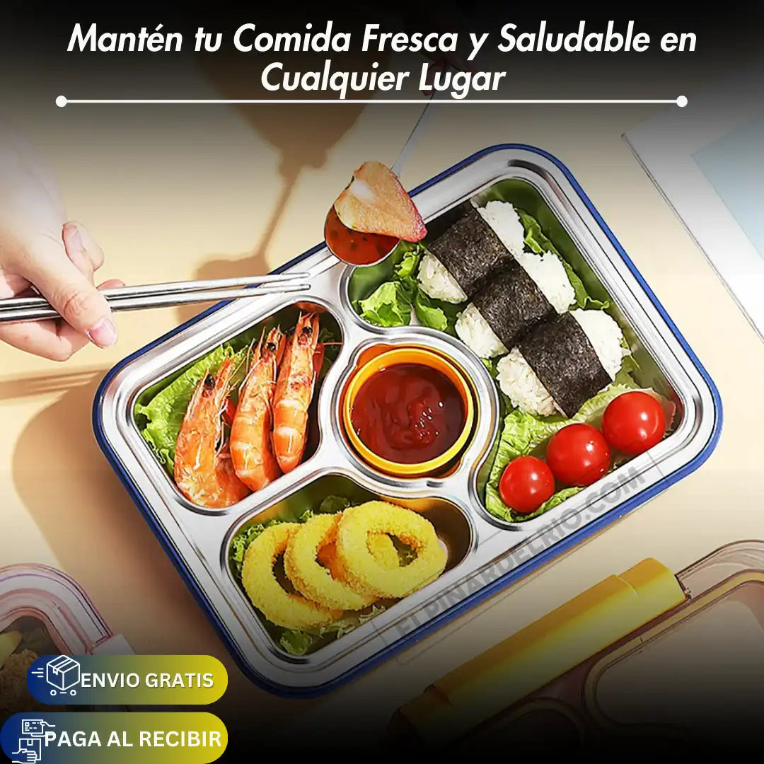 Lunch Box de acero inoxidable 50% OFF