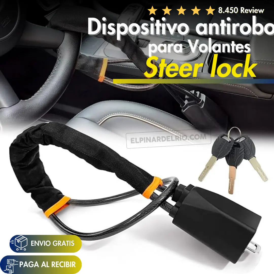 Dispositivo Antirrobo para volantes Steer lock TKT