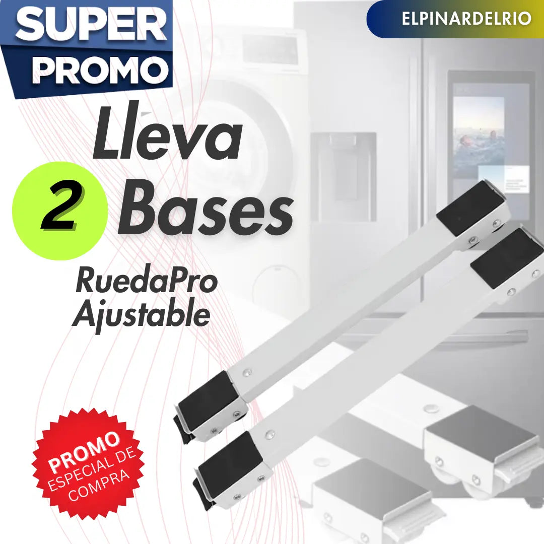 Pague 1 lleve 2 Bases RuedaPro Ajustable