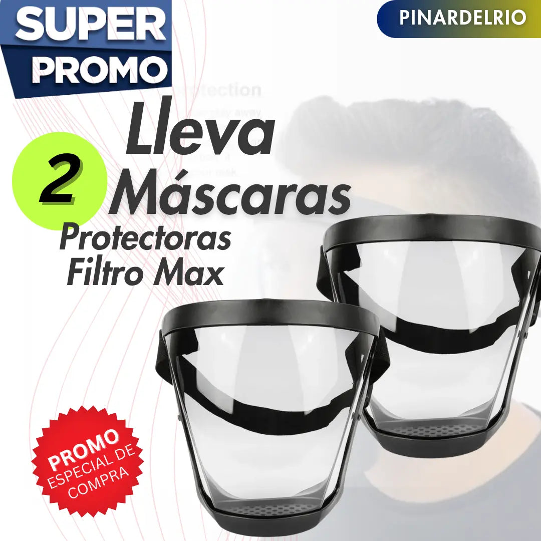 Mascaras Protectoras Filtro Max 50% OFF TKT