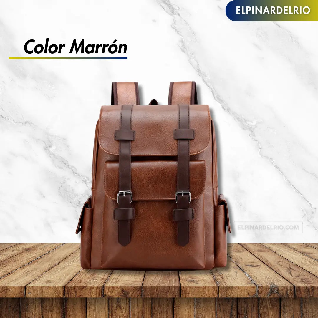 Mochila de cuero Unisex EliteCarry