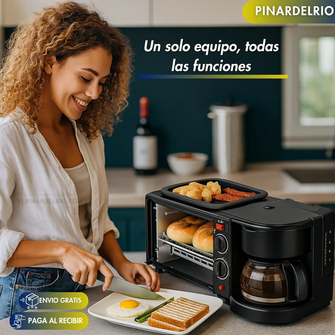 Horno 3en1 BreaBox + Afilador de Cuchillo GRATIS