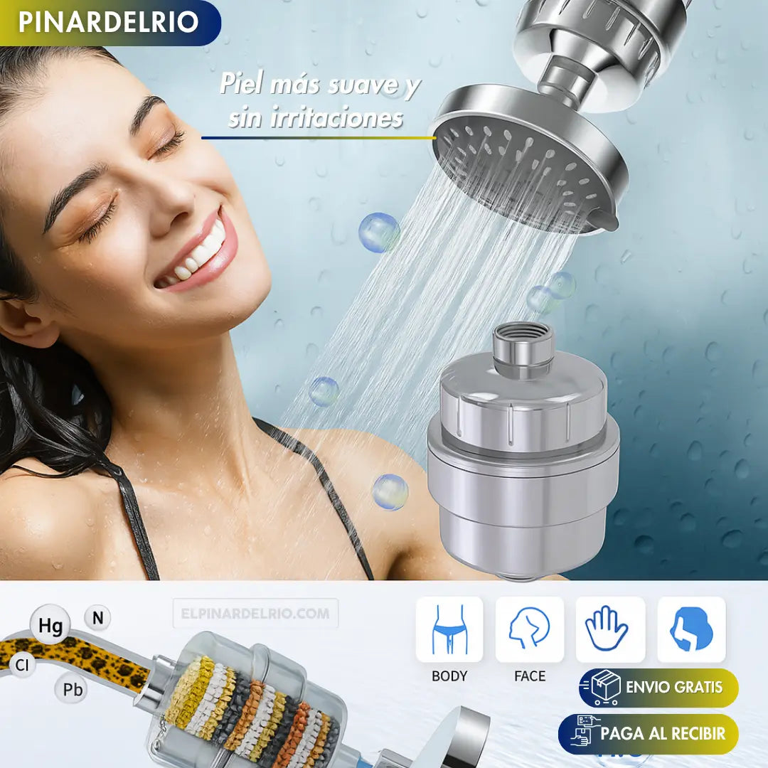 PACK X 2 Filtro para duchas AquaPure