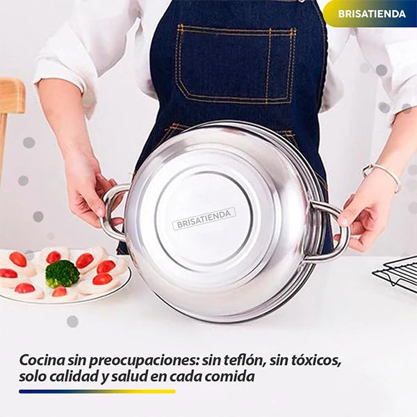 Olla 2 Niveles InoxMaster