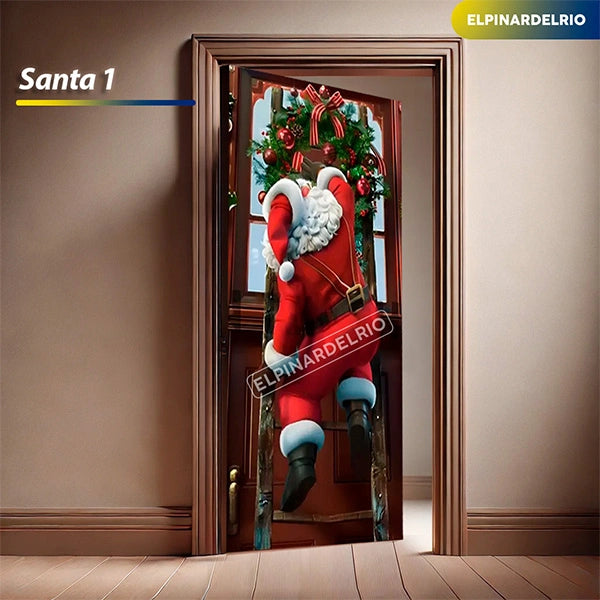 Paga 1 y Lleva 2 Fundas para puertas MagicNavidad +Recetario Navideño REGALO