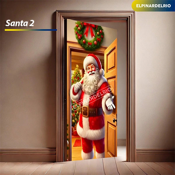 Paga 1 y Lleva 2 Fundas para puertas MagicNavidad +Recetario Navideño REGALO