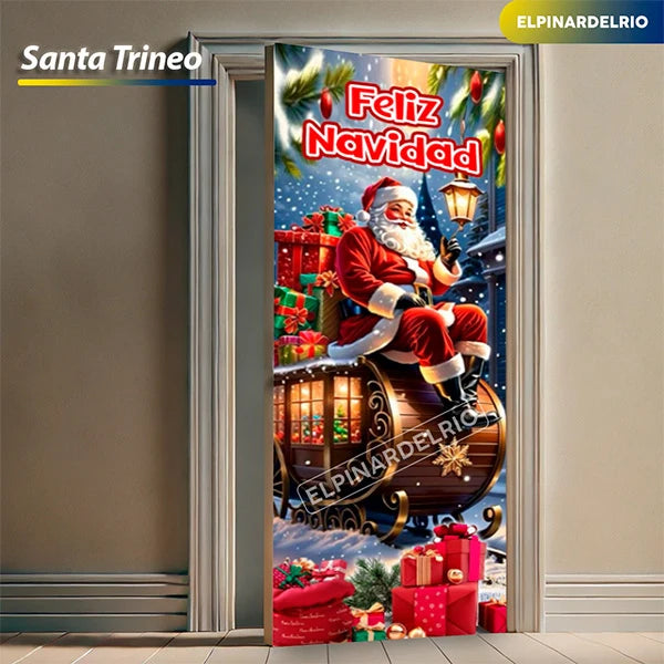 Paga 1 y Lleva 2 Fundas para puertas MagicNavidad +Recetario Navideño REGALO