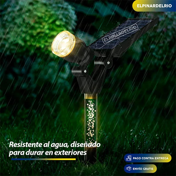 PACK X 2 Luces para exteriores Solar Glow Garden 50%OFF