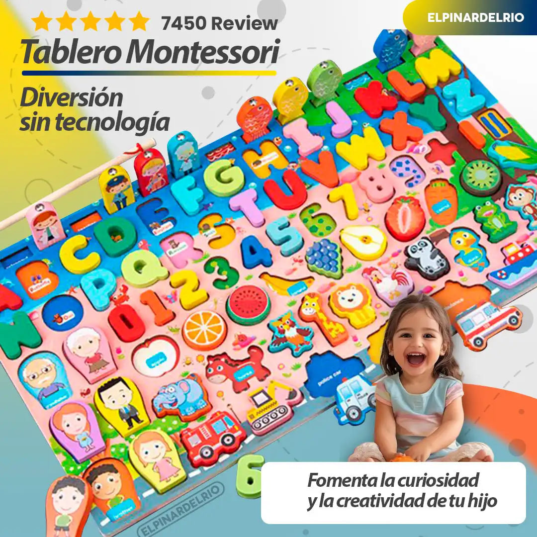 Tablero Educativo Montessori SmartKids