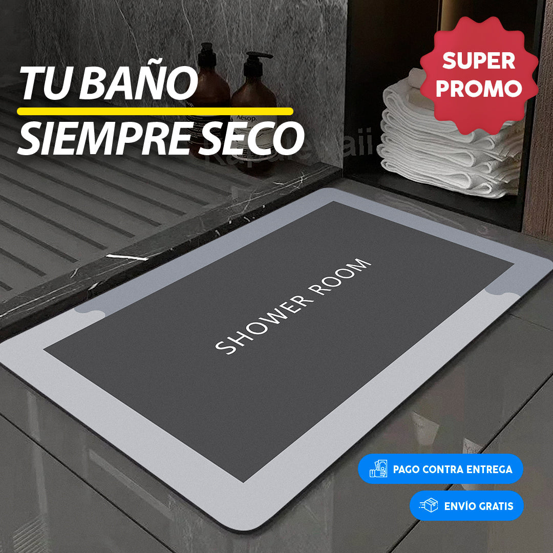 Alfombra Baño Premium Anti-Caidas 50% OFF