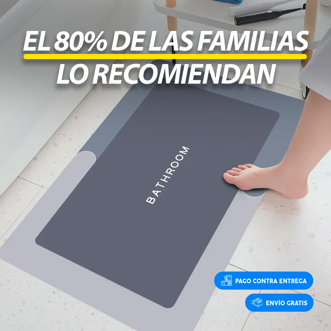 Alfombra Baño Premium Anti-Caidas 50% OFF