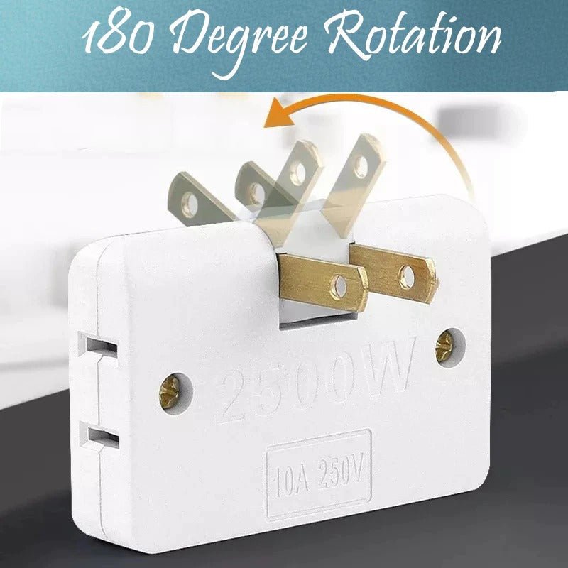 Adaptador Eléctrico Giratorio 360° 50%OFF - ElPinarDelrio