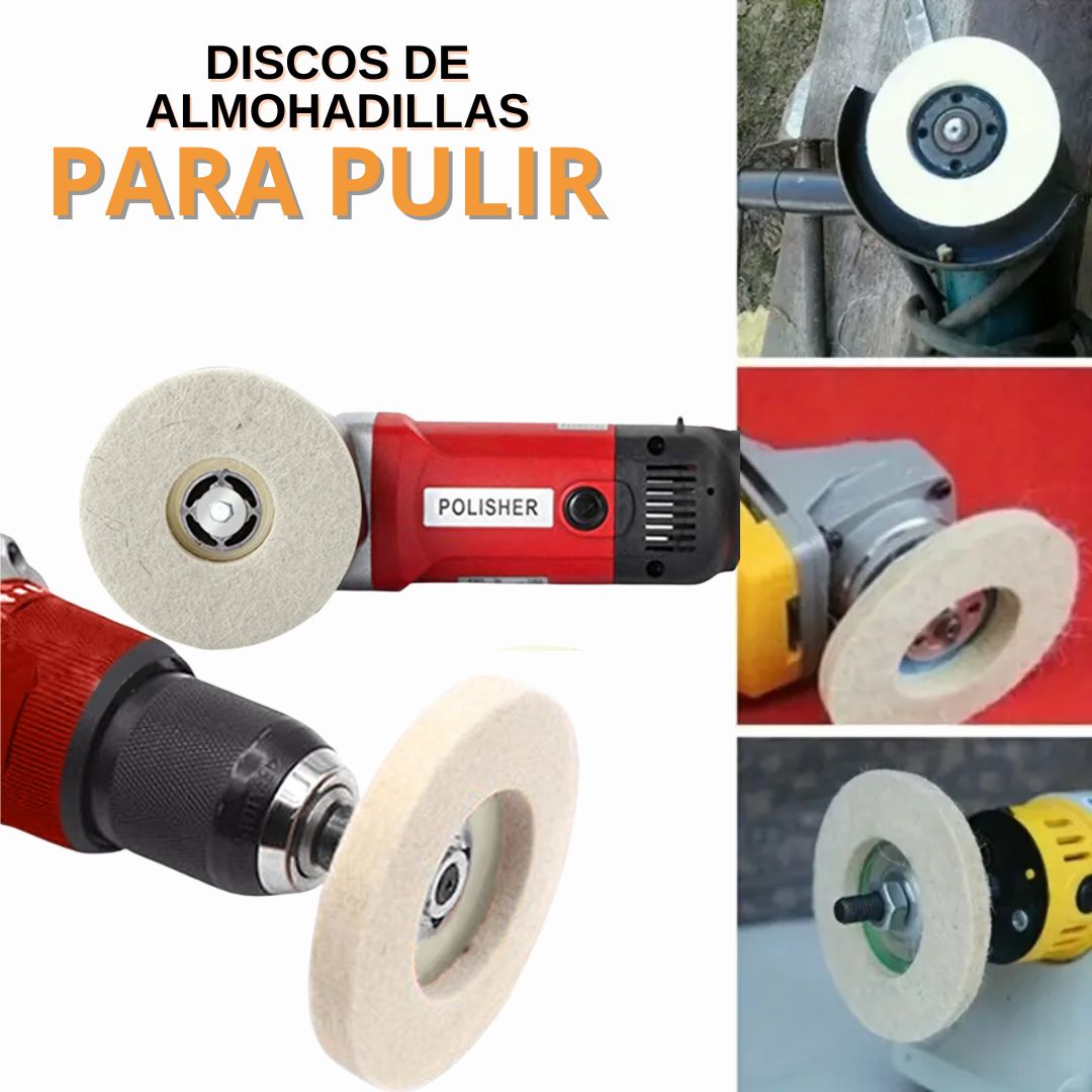 Disco De almohadilla para pulir PRO 50%OFF - ElPinarDelrio