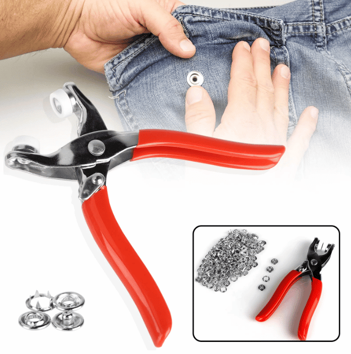 Remachadora Para Ropa ClickBotón Pro 50% OFF