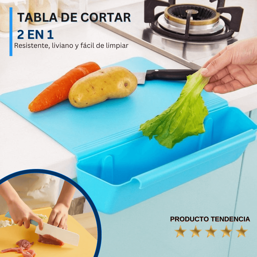 Set x 2 Tablas para picar 2en 1 50% OFF