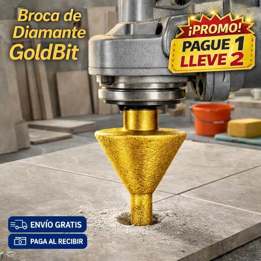 PAGUE 1 Y LLEVE 2 Broca de Diamante GoldBit TKT