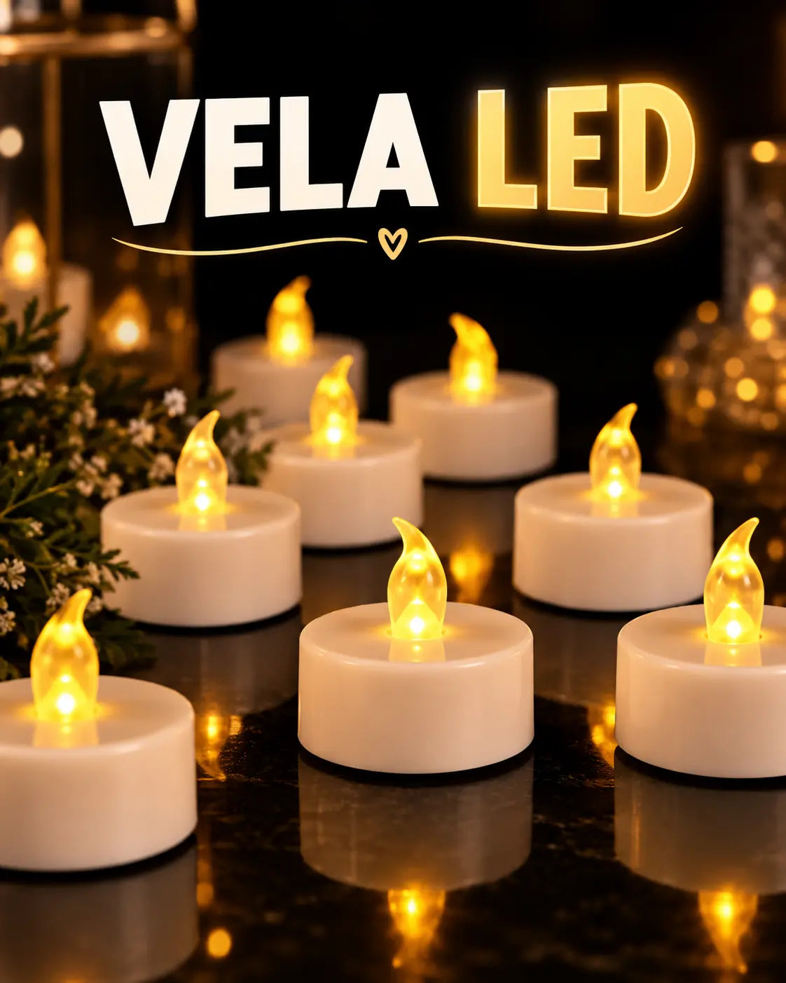 VELA LED OBSEQUIO