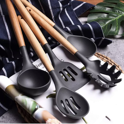 Set x12 Utensilios Para cocina FlexiChef 50%OFF