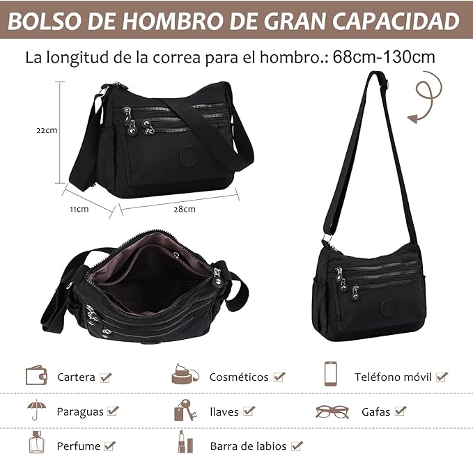 Bolso para damas WaterSafe Sling 50%OFF