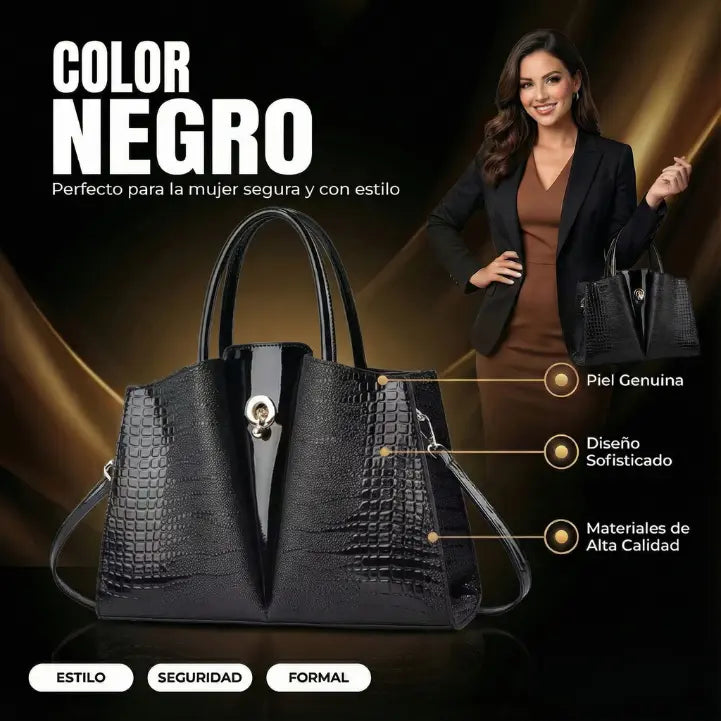 Bolso Ejecutivo Vittoria Noir