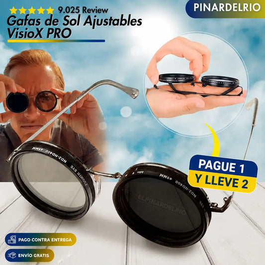 Pague 1 y Lleve 2 Gafas de Sol Ajustables VisioX PRO
