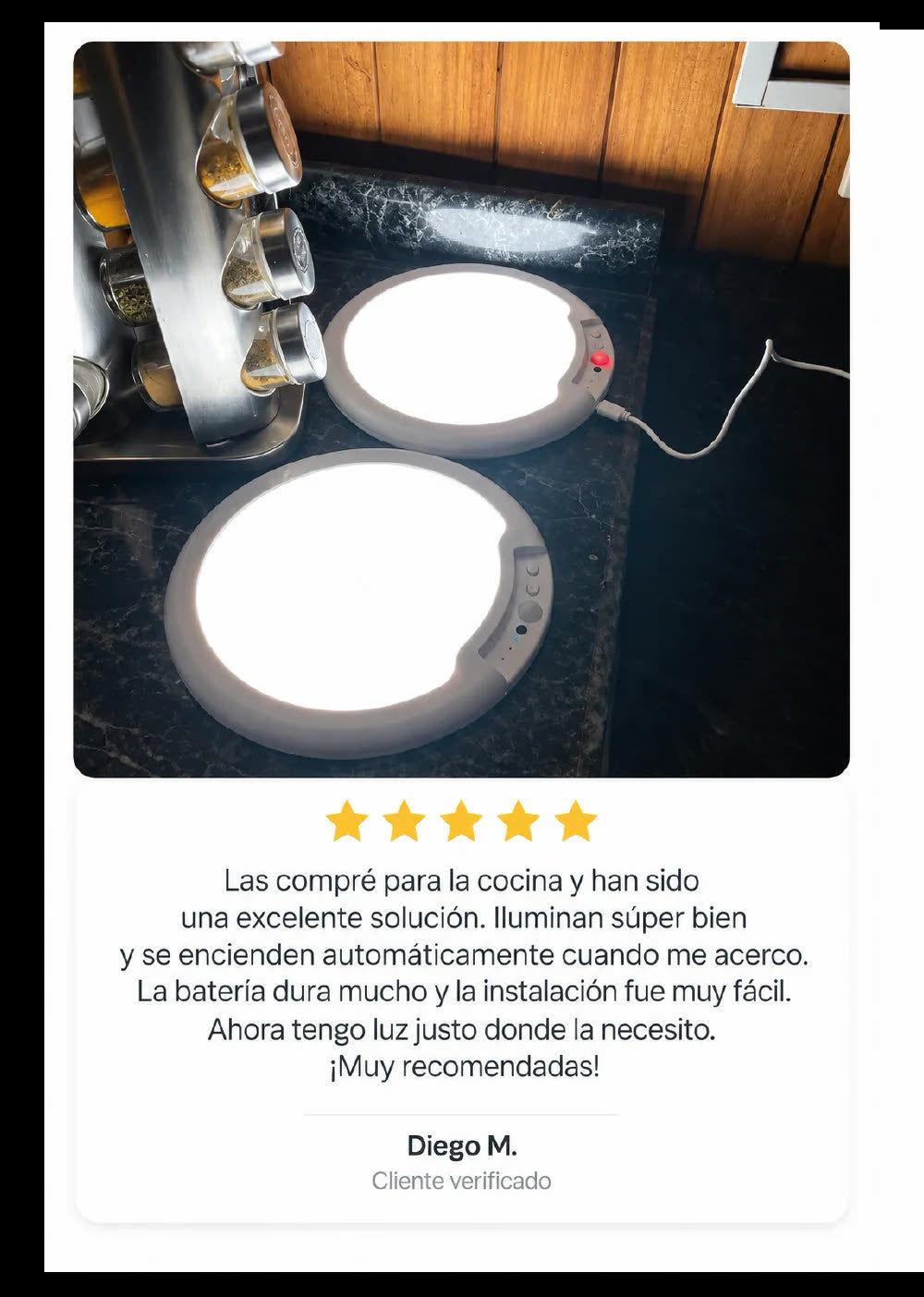 Lámpara AutoGlow