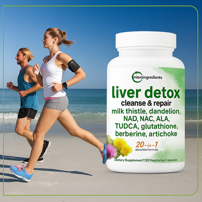 Suplemento Herbal Regenerador Liver Detox – Cleanse & Repair