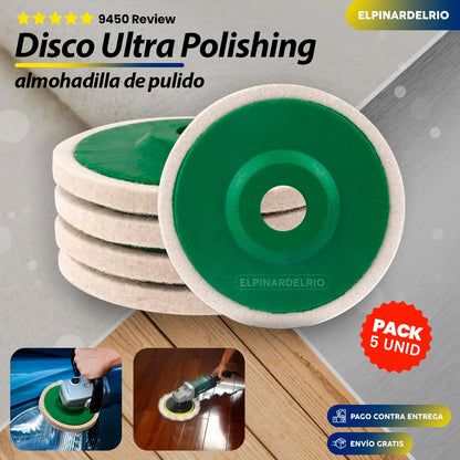 PACK X 5 Disco Ultra Polishing