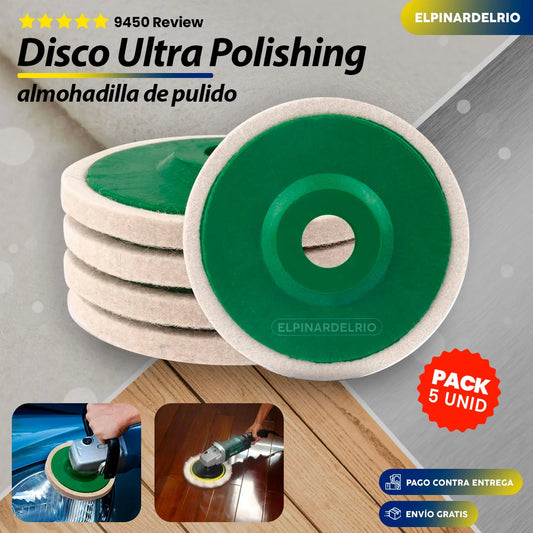 PACK X 5 Disco Ultra Polishing