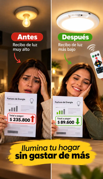 Lampara AutoGlow con control