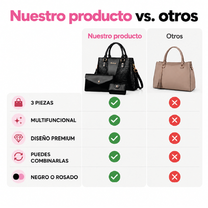 EliteSet Damas X3 BOLSOS