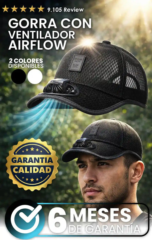 GORRA VENTILADOR AIRFLOW